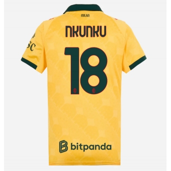 Billige Fotballdrakt AC Milan Christopher Nkunku #18 Replika Tredjedrakt Dame 2025-26 Kortermet